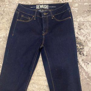 Rewash Brand Dark Wash Tight Skinny Jeans